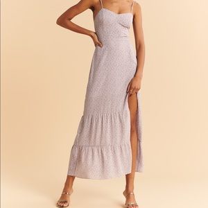 Abercrombie and Fitch tiered maxi dress